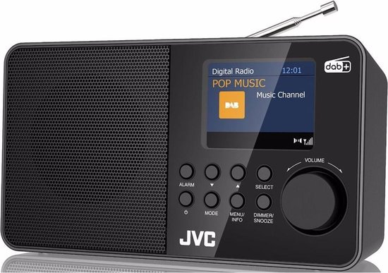 JVC DAB radio F39W-DAB (Zwart) | bol.com