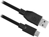 Ewent EW9901 USB-kabel 1 m 3.2 Gen 1 (3.1 Gen 1) USB A USB C Zwart