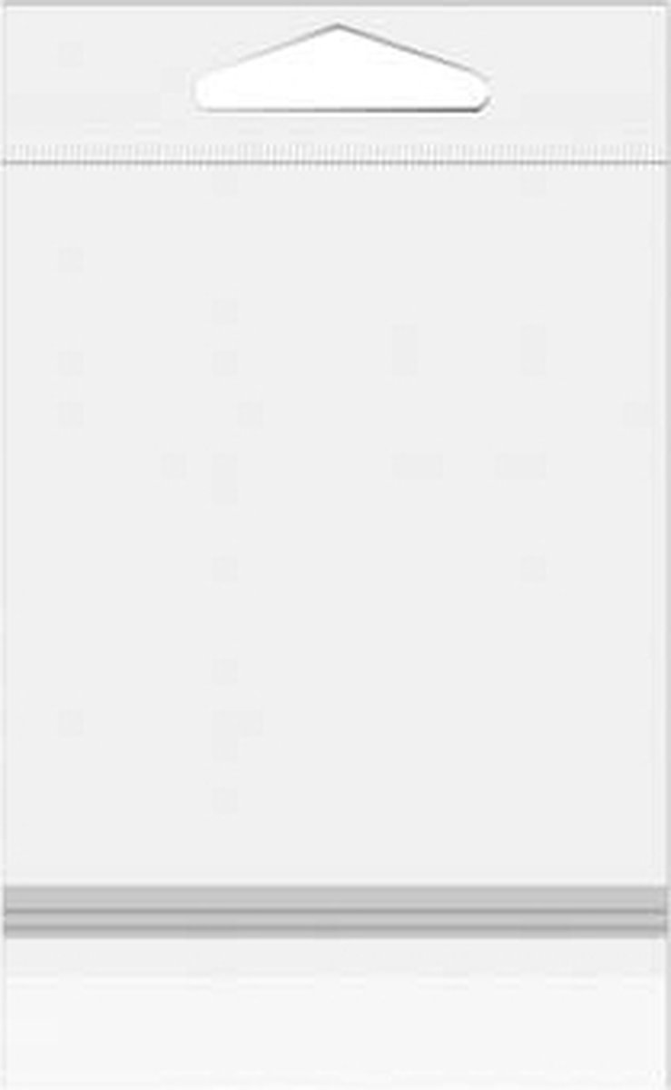Headerbags 14,8x19,1cm met beschermende Sluiting (100 stuks)