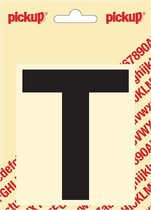Pickup plakletter Helvetica 100 mm - zwart T