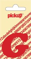 Pickup plakletter CooperBlack 40 mm - rood G