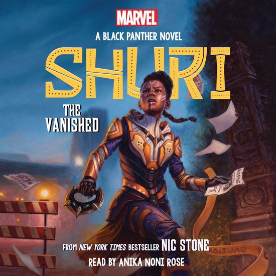 The Vanished (Shuri: A Black Panther Novel #2) - cover