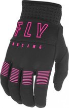 Fly Racing F16 Kids Gloves black pink MTB / BMX handschoenen - Maat:5