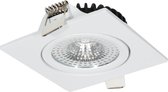 LED inbouwspot Wit - Dimbaar - 5 Watt - 2700K Extra Warm Wit - IP44 (Stof en spatwaterdicht) - Inbouwdiepte 23 mm