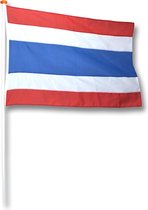 Vlag Thailand 200x300 cm.