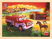 Dino houten puzzel Tatra brandweer 20pcs