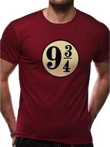 HARRY POTTER - T-Shirt IN A TUBE - Platform 9 3/4 (XL)