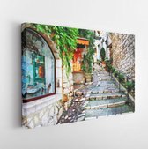 Saint-Paul de Vence- charming village in Provence, France. artis - Modern Art Canvas  - Horizontal - 300240251 - 80*60 Horizontal
