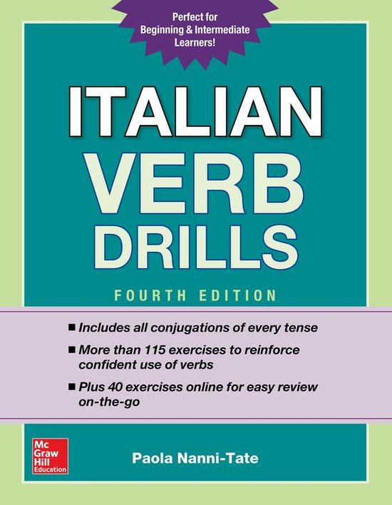 Italian Verb Drills, Fourth Edition - cover