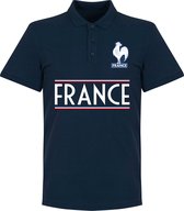 Frankrijk Team Polo - Navy - XXL