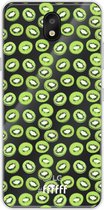 LG K30 (2019) Hoesje Transparant TPU Case - Kiwi's #ffffff