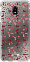 6F hoesje - geschikt voor Samsung Galaxy J3 (2017) -  Transparant TPU Case - Cherry's #ffffff
