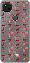 6F hoesje - geschikt voor Google Pixel 4a -  Transparant TPU Case - Cherry's #ffffff