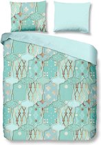 Good Morning Dekbedovertrek - Sienne - 240 x 200/220 cm - 100% Katoen