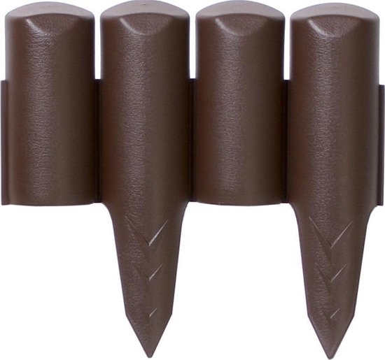 6x bordure de gazon / bordure de jardin / bordure en plastique éléments