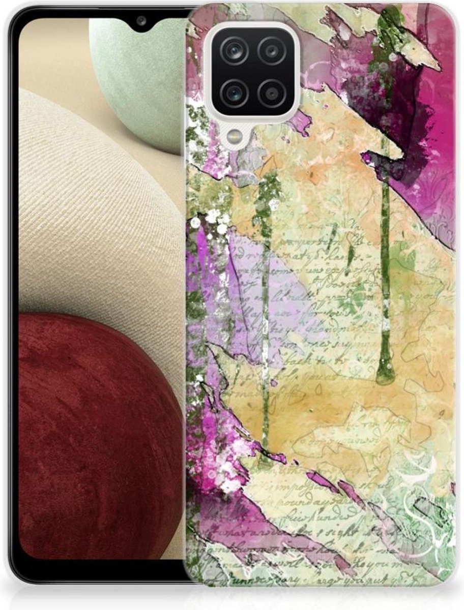 Hoesje maken Samsung Galaxy A12 Letter Painting