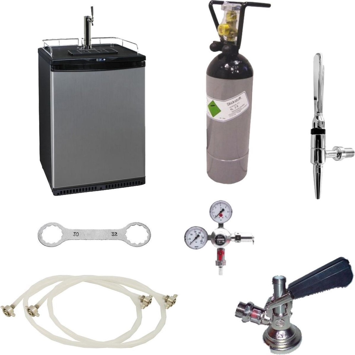 Complete set - Uitgiftesysteem voor cold brew koffi, 5 liter adapter