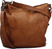 Bagsac Leren Schoudertas 6008 Cognac