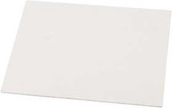 Desconocido Acrylic Sheet White Opal 3 Mm Acrylic Rigid Plastic White (1 Piece 29.7 X 42 Cm
