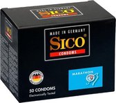 Sico Marathon Condooms - 50 Stuks - Glijmiddel - Condooms - Vibrator - Penis - Buttplug - Sexy - Tril ei - Erotische - Man - Vrouw - Heren - Dames