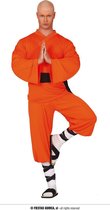 Fiestas Guirca Verkleedpak Shaolin Heren Polyester Oranje Maat M