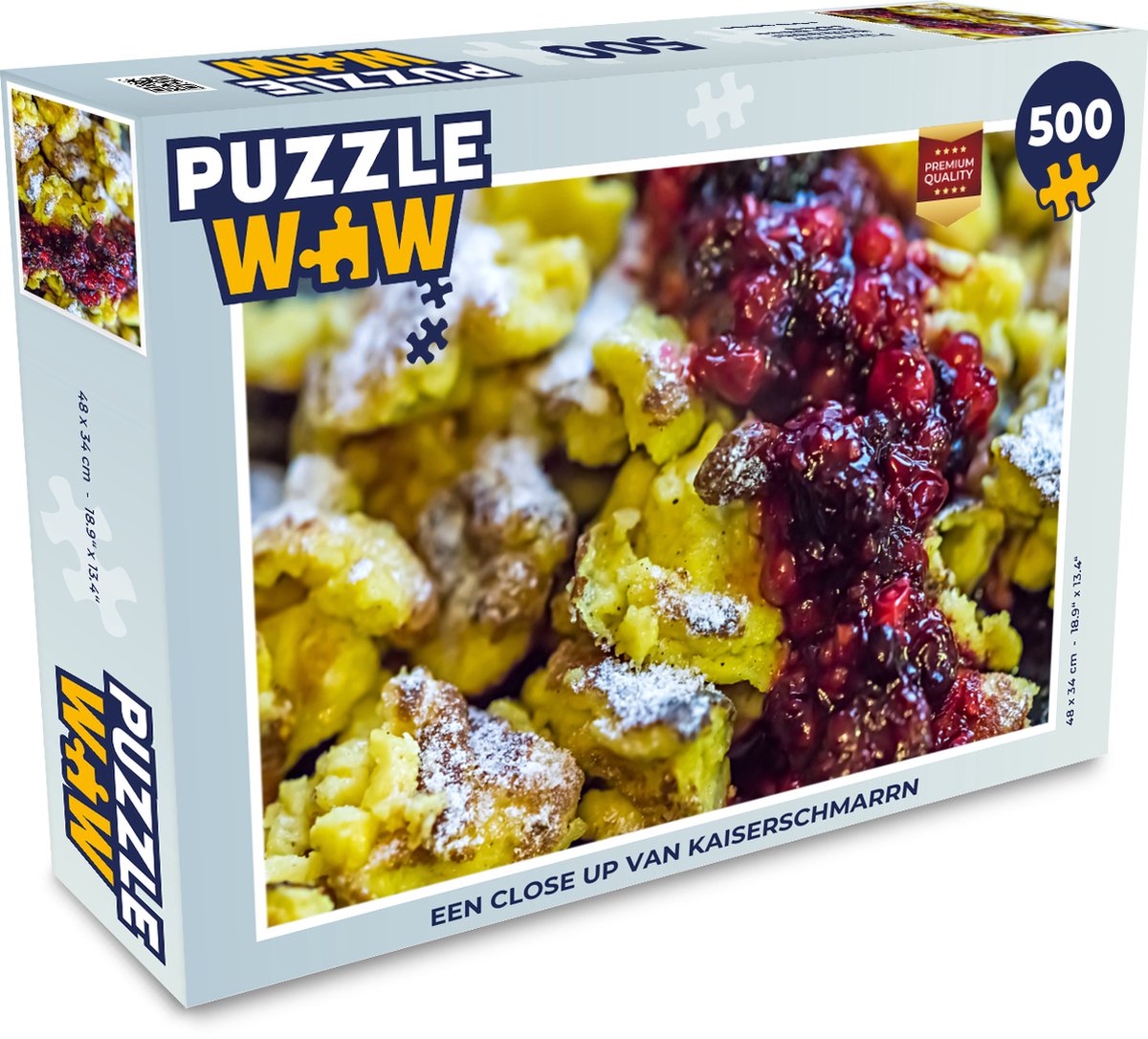 Afbeelding van product Puzzel 500 stukjes Kaiserschmarrn - Een close up van kaiserschmarrn - PuzzleWow heeft +100000 puzzels