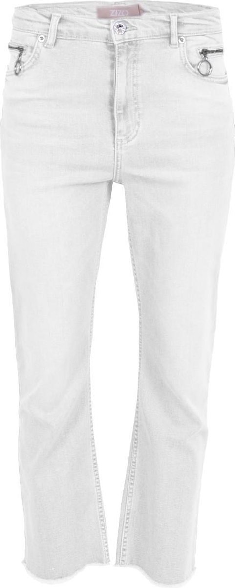 Dames jeans - Venosa L28 - Offwhite - Zizo | bol.com