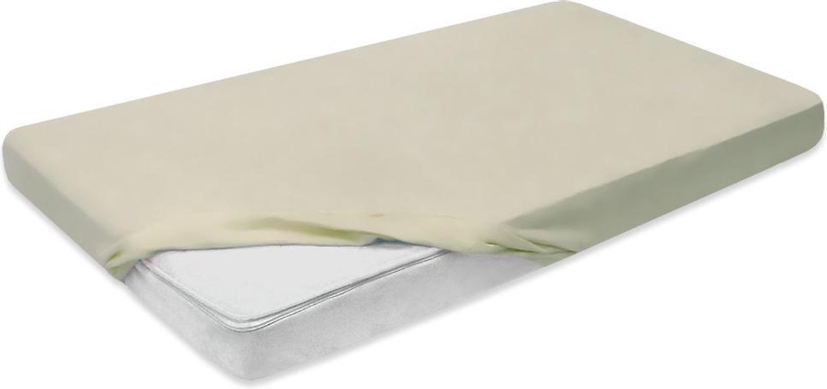 Katoenen Matrashoes met elastische band 90x200