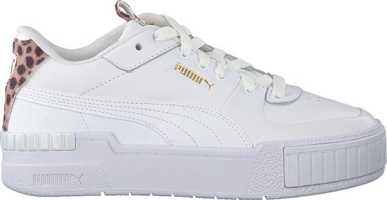 PUMA Carina Bold Dames Sneakers White- White - Schoenen.nl