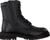 Omoda O1203 Veterboots - Laarzen Met Veters - Meisjes - Zwart - Maat 35