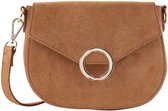 Pieces PCAMI SUEDE CROSS BODY - Toasted Coconut Light Brown