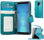 Samsung A8 2018 Hoesje Case Turquoise