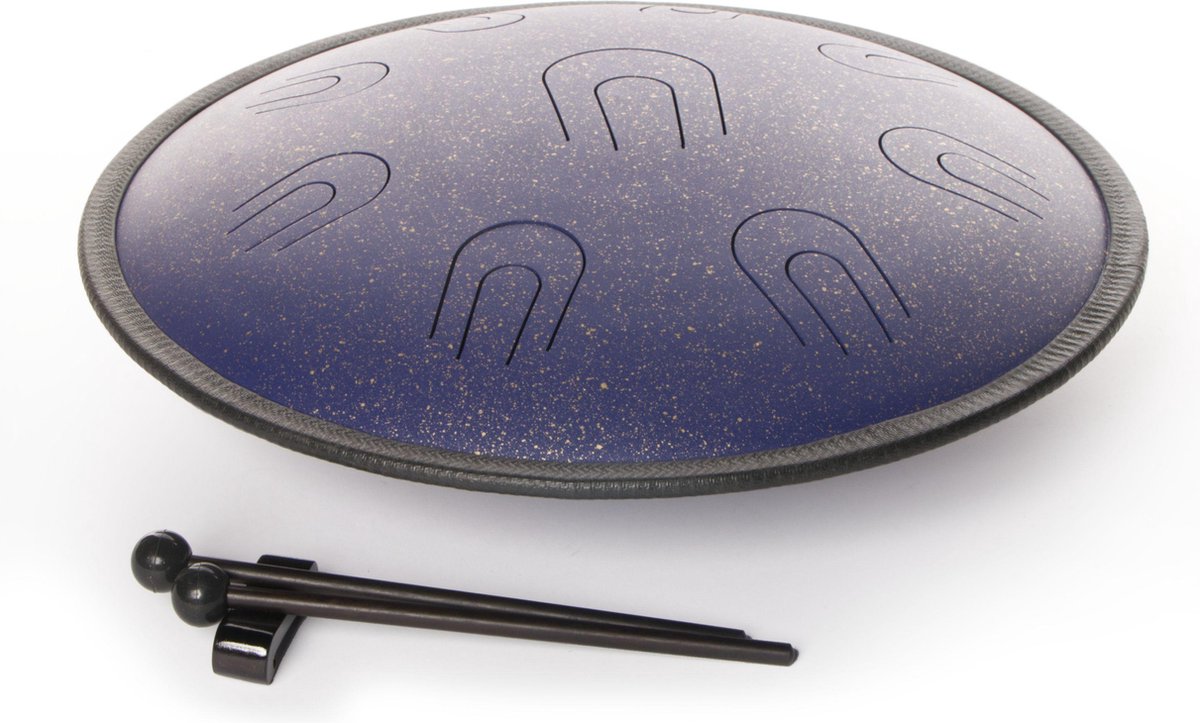 Fame Copper Tongue Drum 14" D Minor Purple - Steel tongue drum