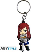 FAIRY TAIL - Keychain PVC Erza X4