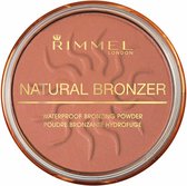 3x Rimmel Natural Bronzing Powder 027 Sun Dance