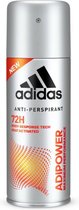 6x Adidas Adipower M Deodorant 150 ml