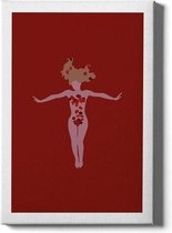 Walljar - American Beauty - Muurdecoratie - Poster