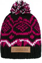 Shakaloha Gebreide Wollen Muts Heren & Dames Beanie Hat van schapenwol met polyester fleece voering - Bali Beanie Pink Unisex - One Size Wintermuts.