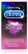 Bundle - Durex - Durex Orgasm Intense Condooms - 10 Stuks met glijmiddel