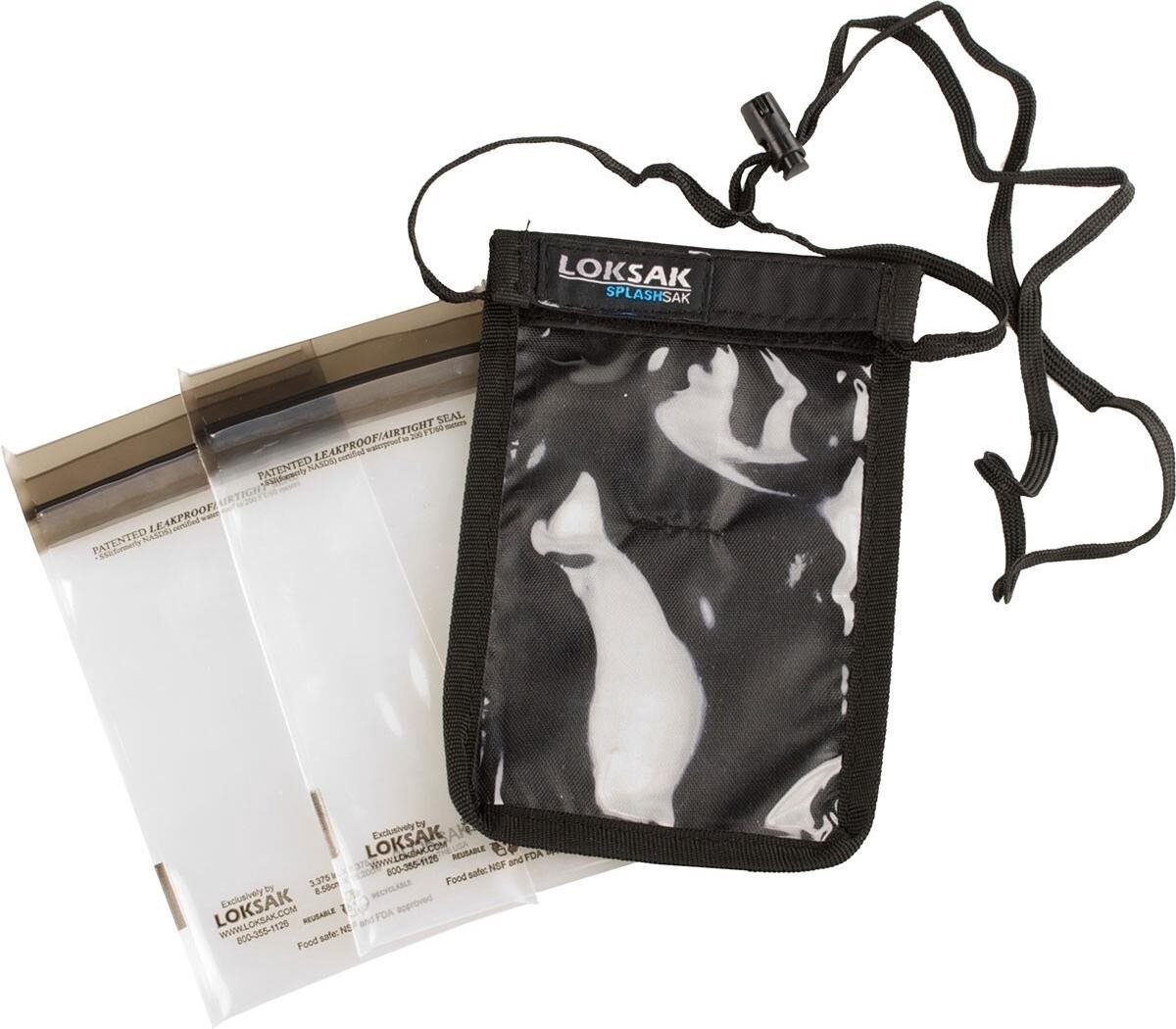 Splashsak Phone Neck Caddie Black