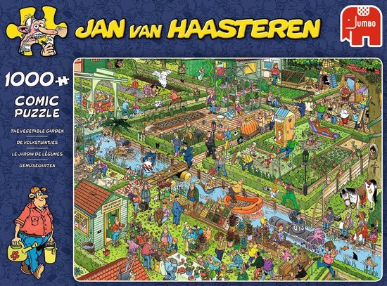 Jan van Haasteren Volkstuintjes puzzel - 1000 stukjes