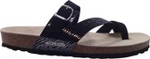 Mephisto Teenslippers Nalia Zwart Nubuckleer