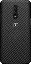 OnePlus Carbon Protective Backcover OnePlus 6T hoesje - Zwart