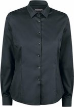 Blouse dames - J. Harvest & Frost Black Bow -Strijkvrij.nl - Zwart