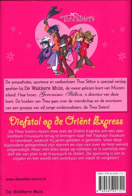 Thumbnail van een extra afbeelding van het spel Thea Sisters 10 -   Diefstal op de Oriënt Express
