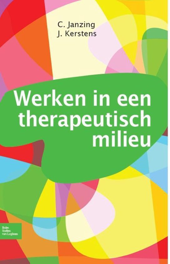 Werken in een therapeutisch milieu - cover