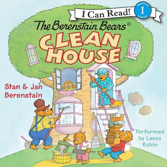 The Berenstain Bears Clean House - cover