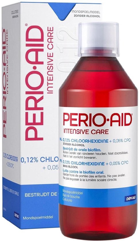 PERIO-AID Intensive care mondwater - 0.12% - 1 stuk | bol.com