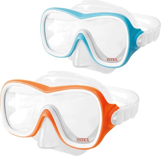 Lunettes de plongée pour enfants Intex Sea Scan - Jaune