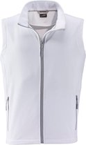 James and Nicholson Heren Promo Softshell Vest (Wit/Wit)